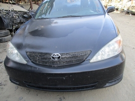 2003 TOYOTA CAMRY LE BLACK 2.4L AT Z16261